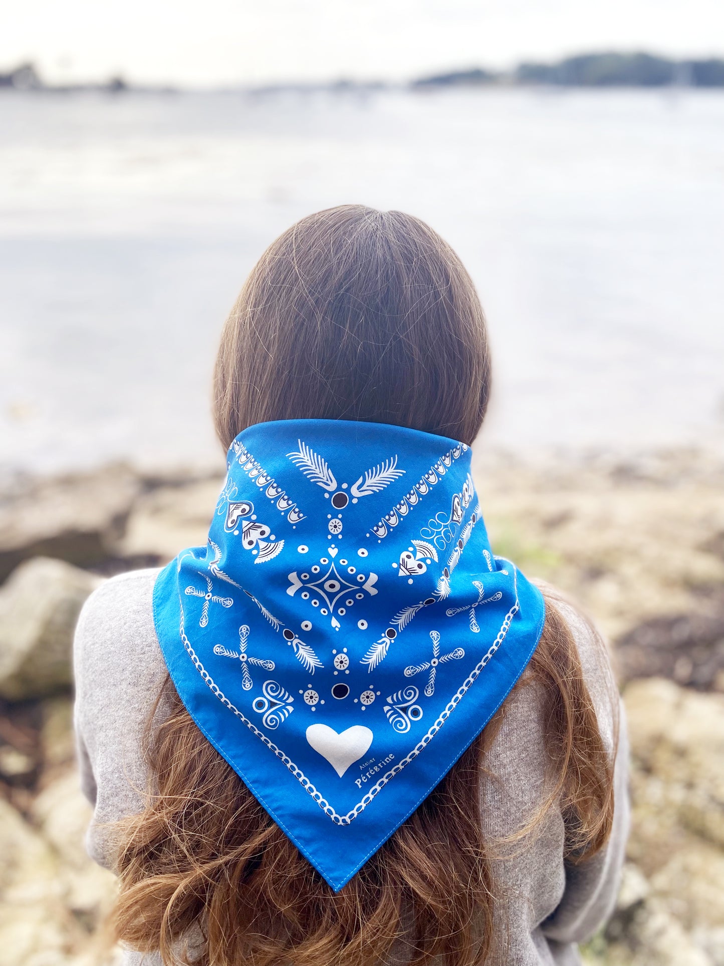 BANDANA BREIZH BLEU ROYAL