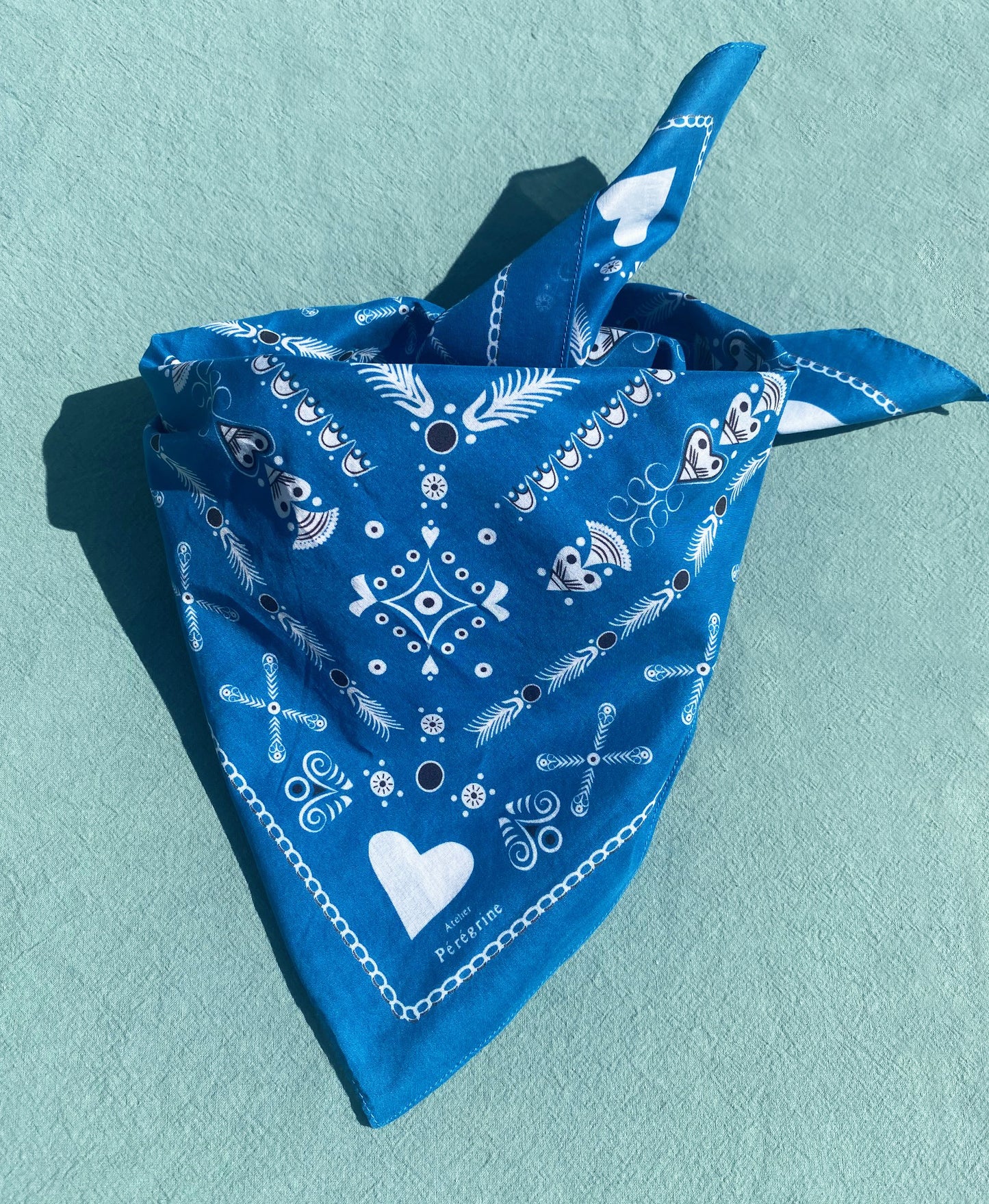 BANDANA BREIZH BLEU ROYAL