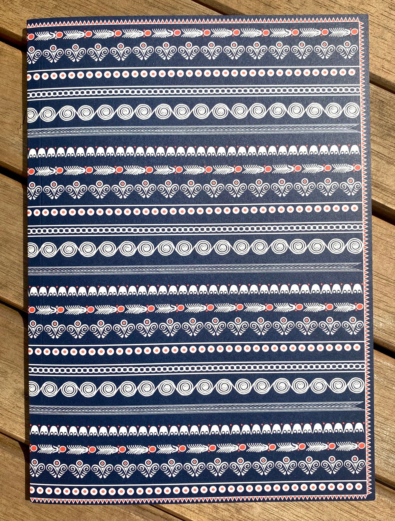 CAHIER BRETON BRODERIES MARINE