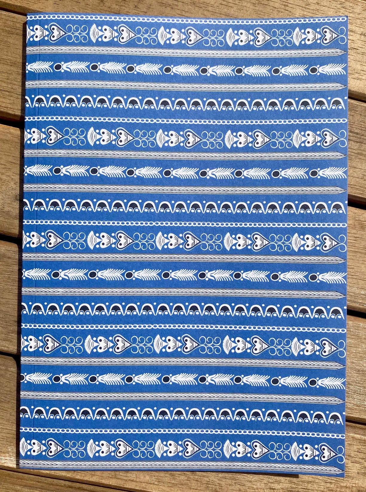 CAHIER BRETON BRODERIES DENIM
