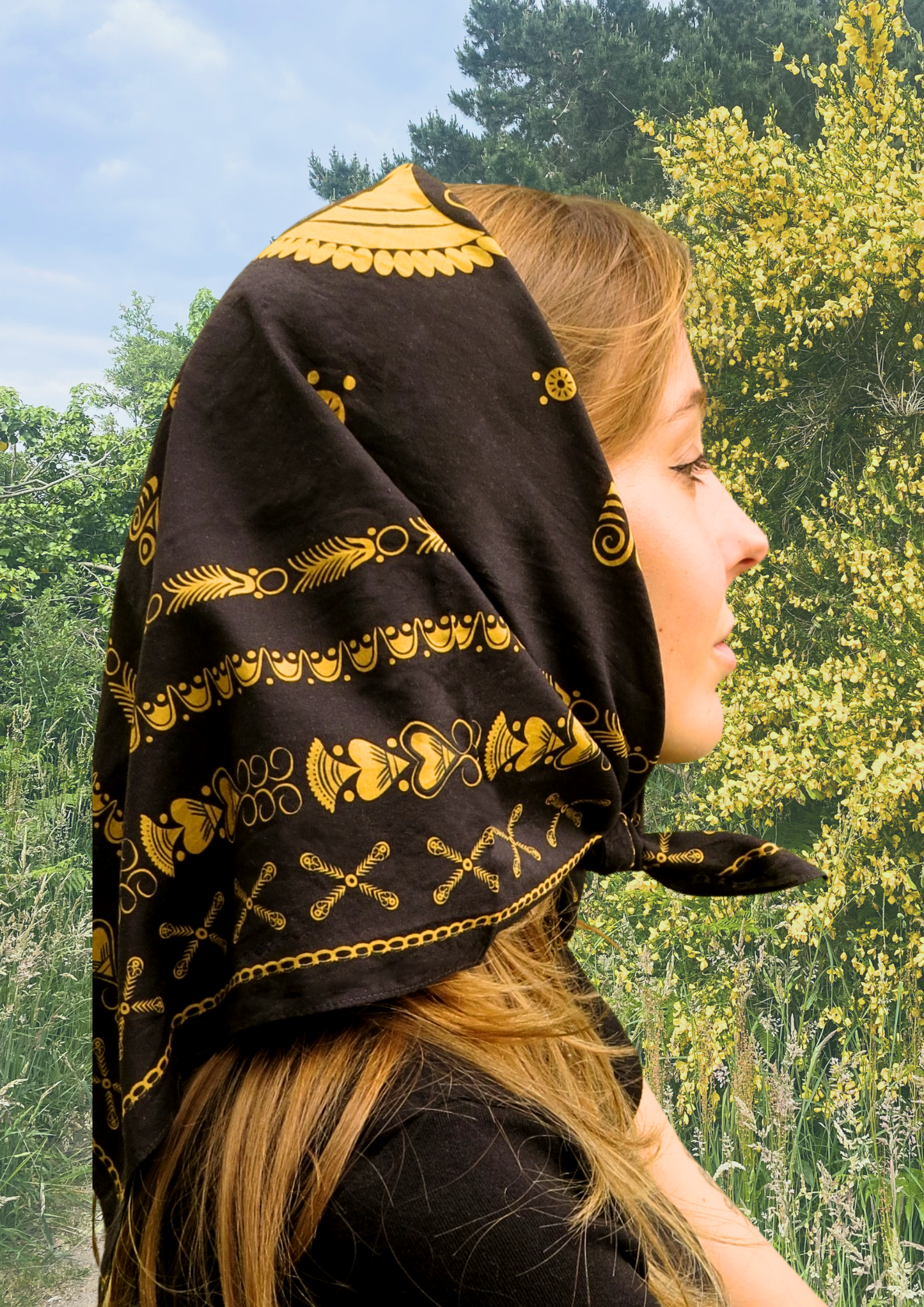 BANDANA BREIZH LICHEN