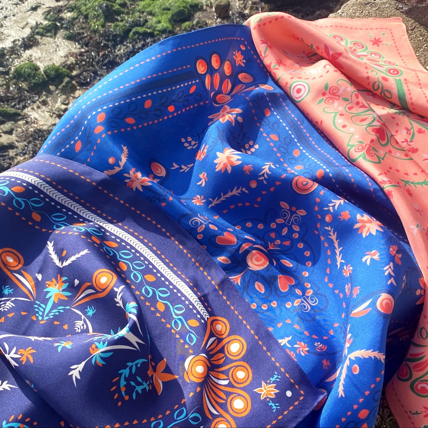 BLEUNIENN COBALT en twill de soie 1ère édition