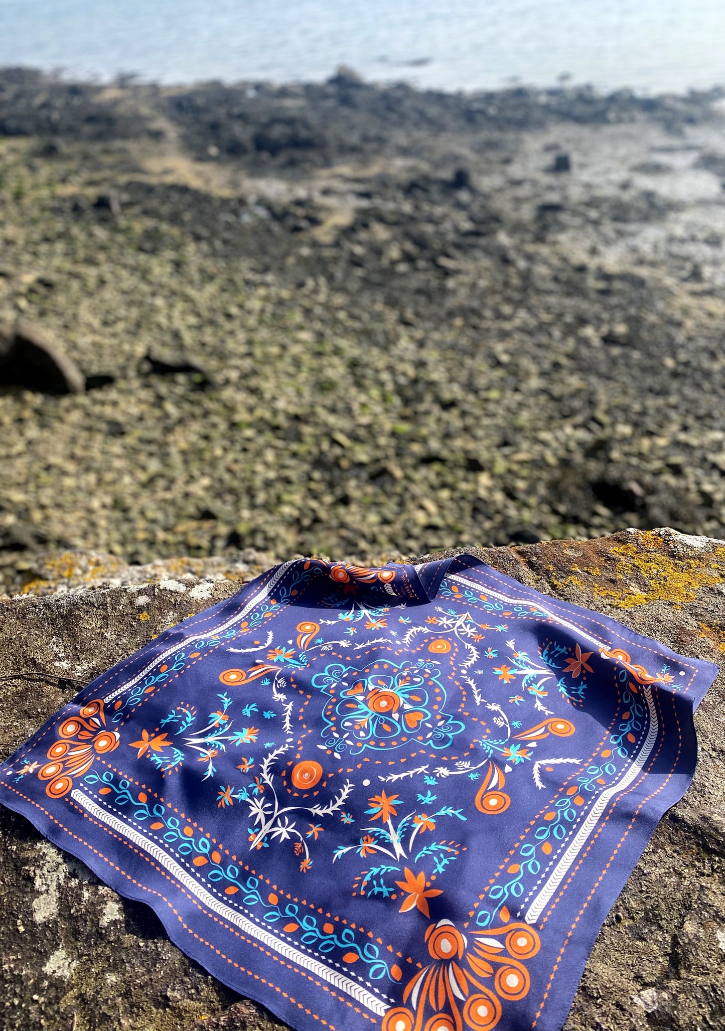 BLEUNIENN ENCRE en twill de soie 1ère édition