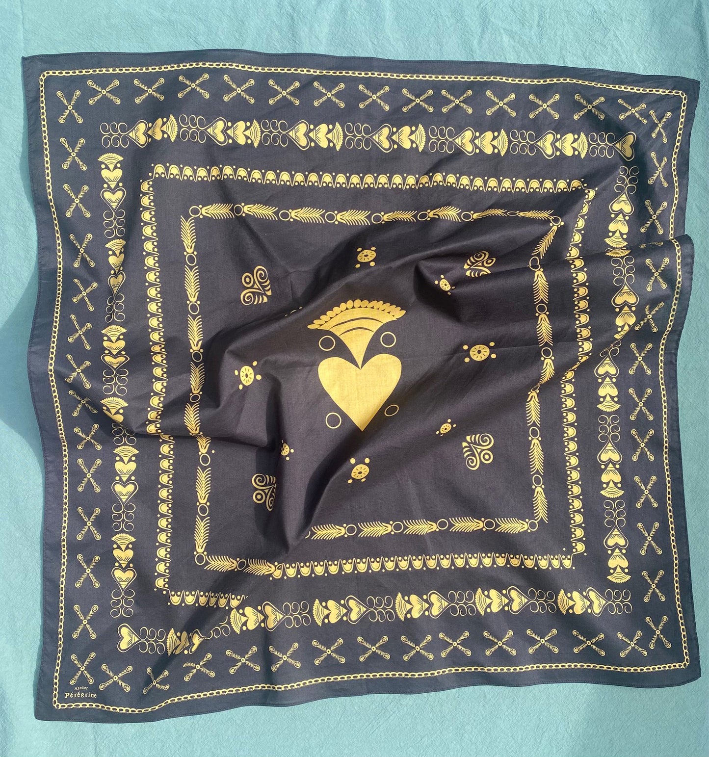 BANDANA BREIZH BLÉ NOIR