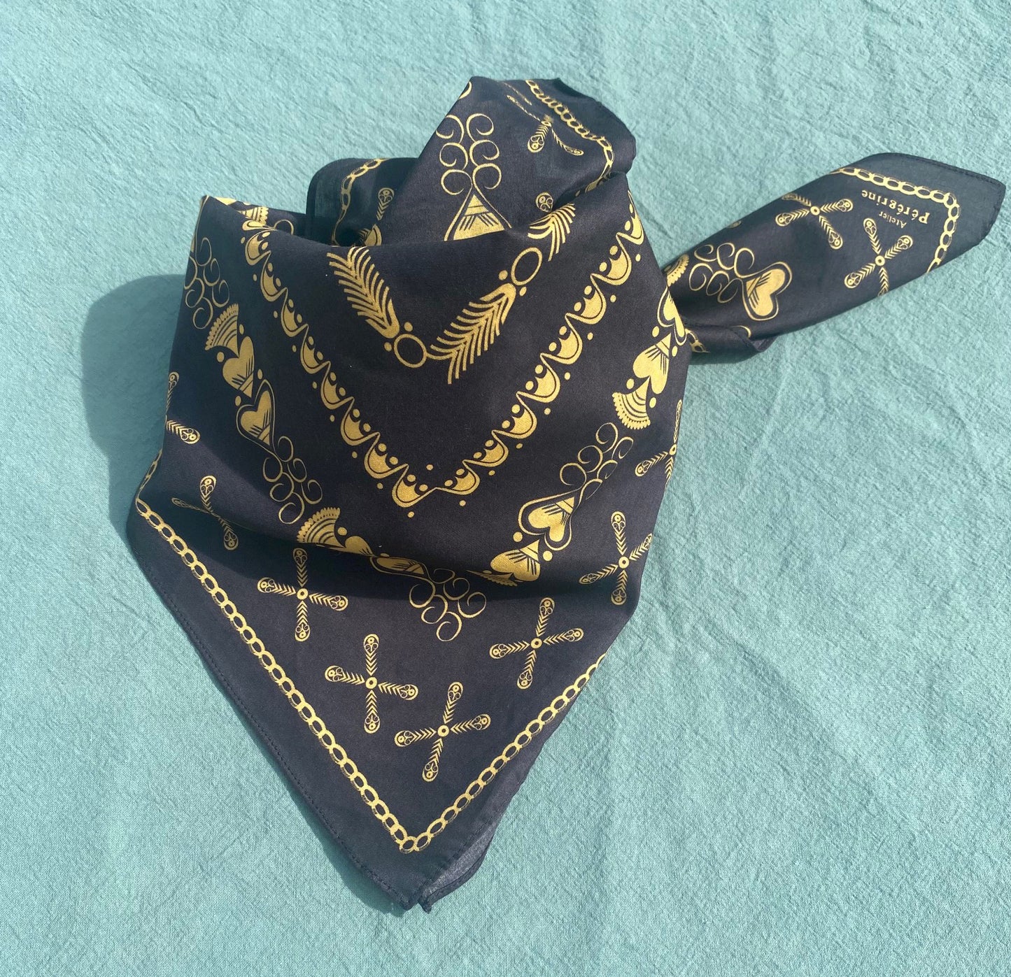 BANDANA BREIZH BLÉ NOIR