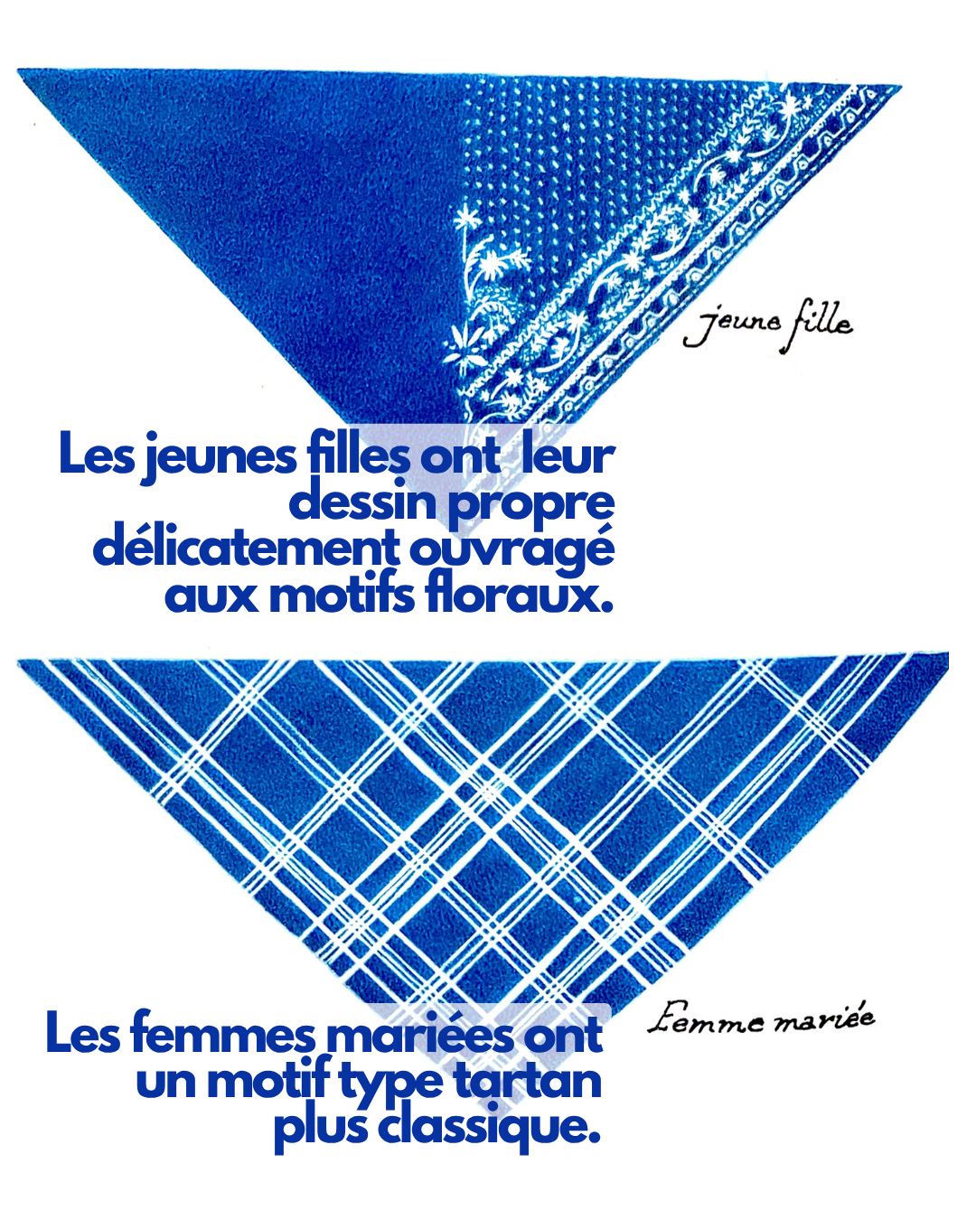 FOULARD JACONAS MARINE (Retour en stock le 25 oct)