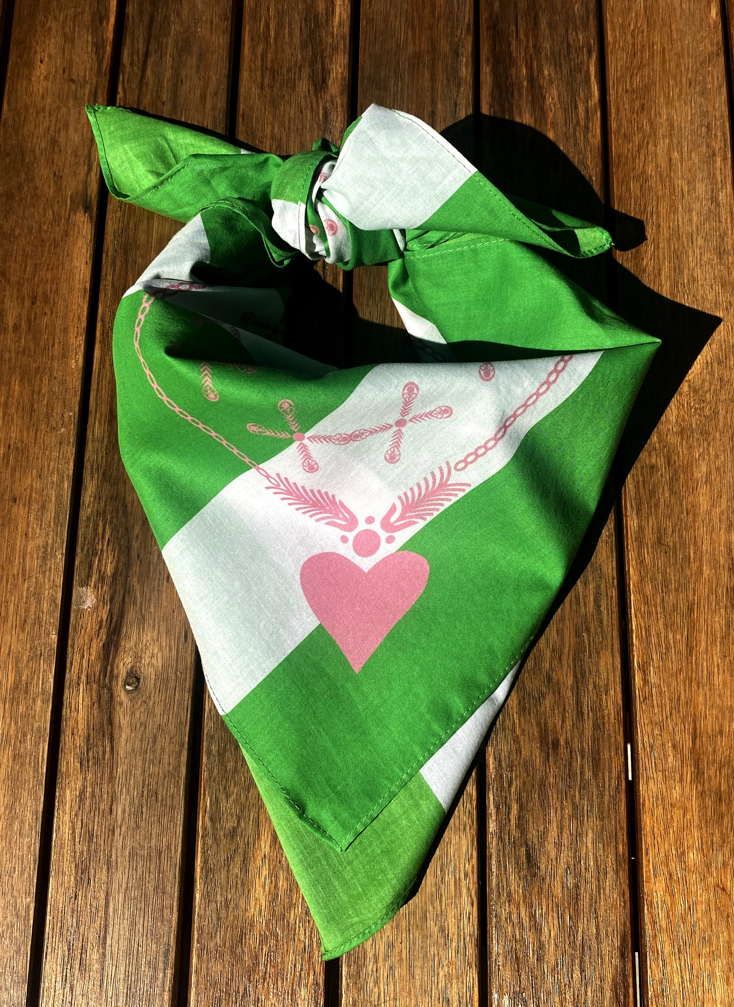 FOULARD BRETON PREPPY GAZON