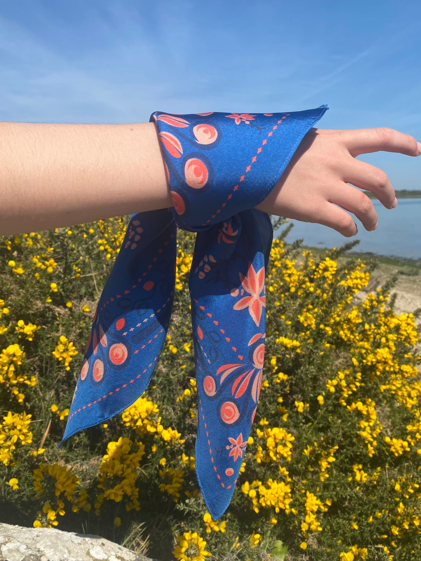 BLEUNIENN COBALT en twill de soie 1ère édition
