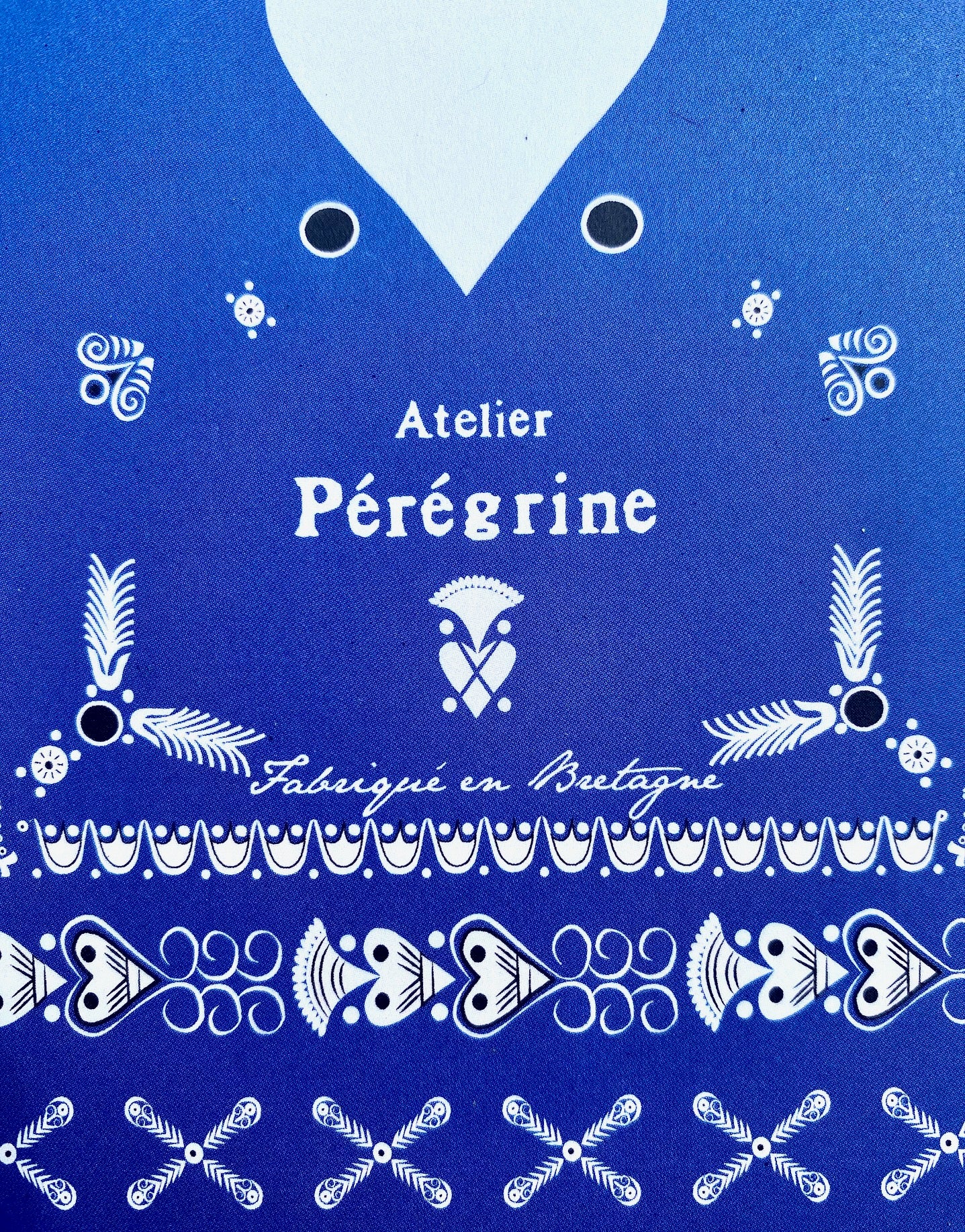 CAHIER BANDANA BRETON BREIZH BLEU ROYAL