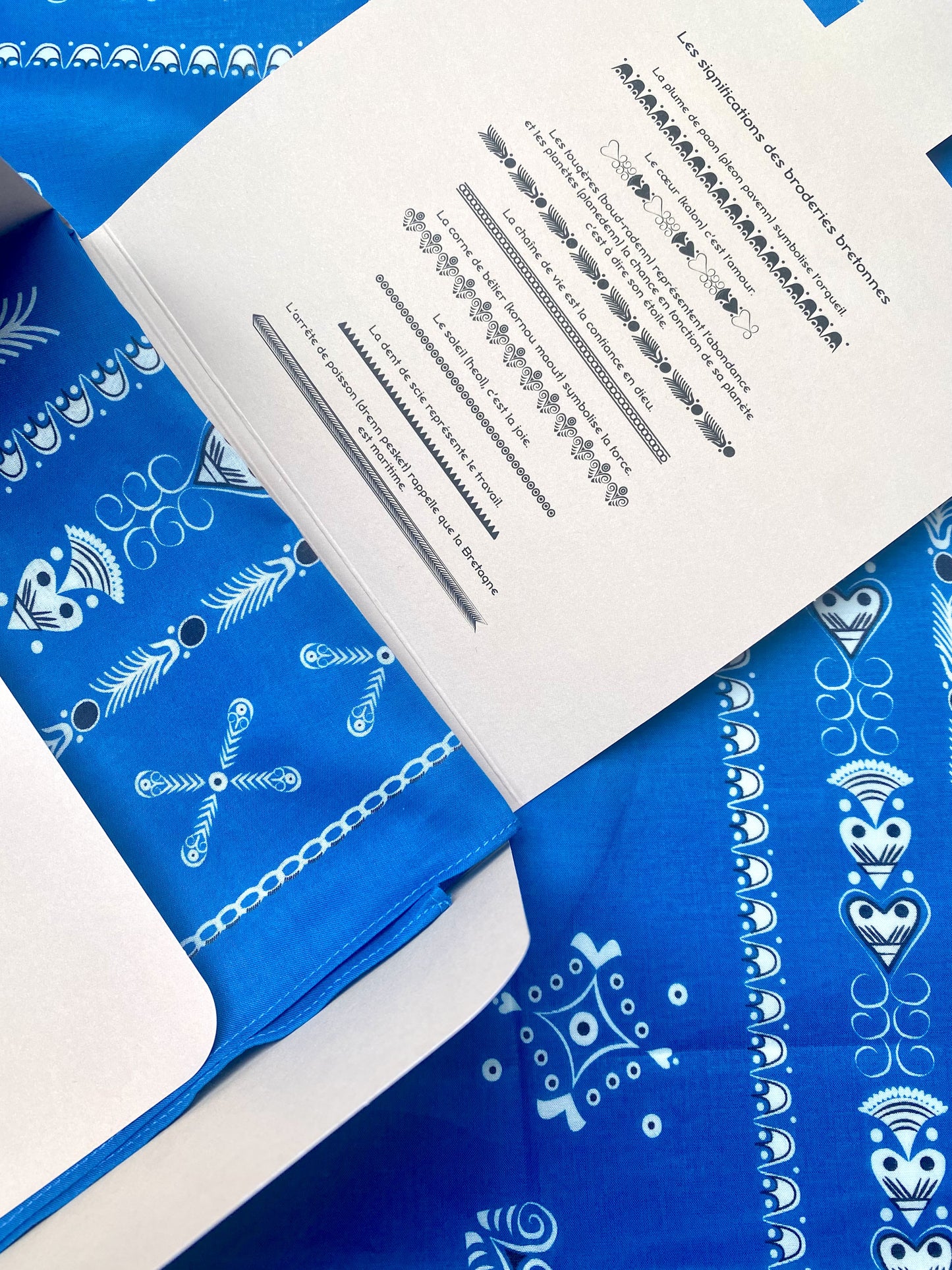 BANDANA BREIZH BLEU ROYAL