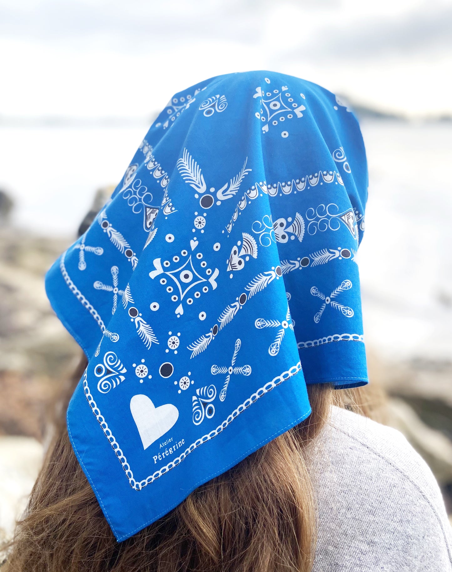 BANDANA BREIZH BLEU ROYAL