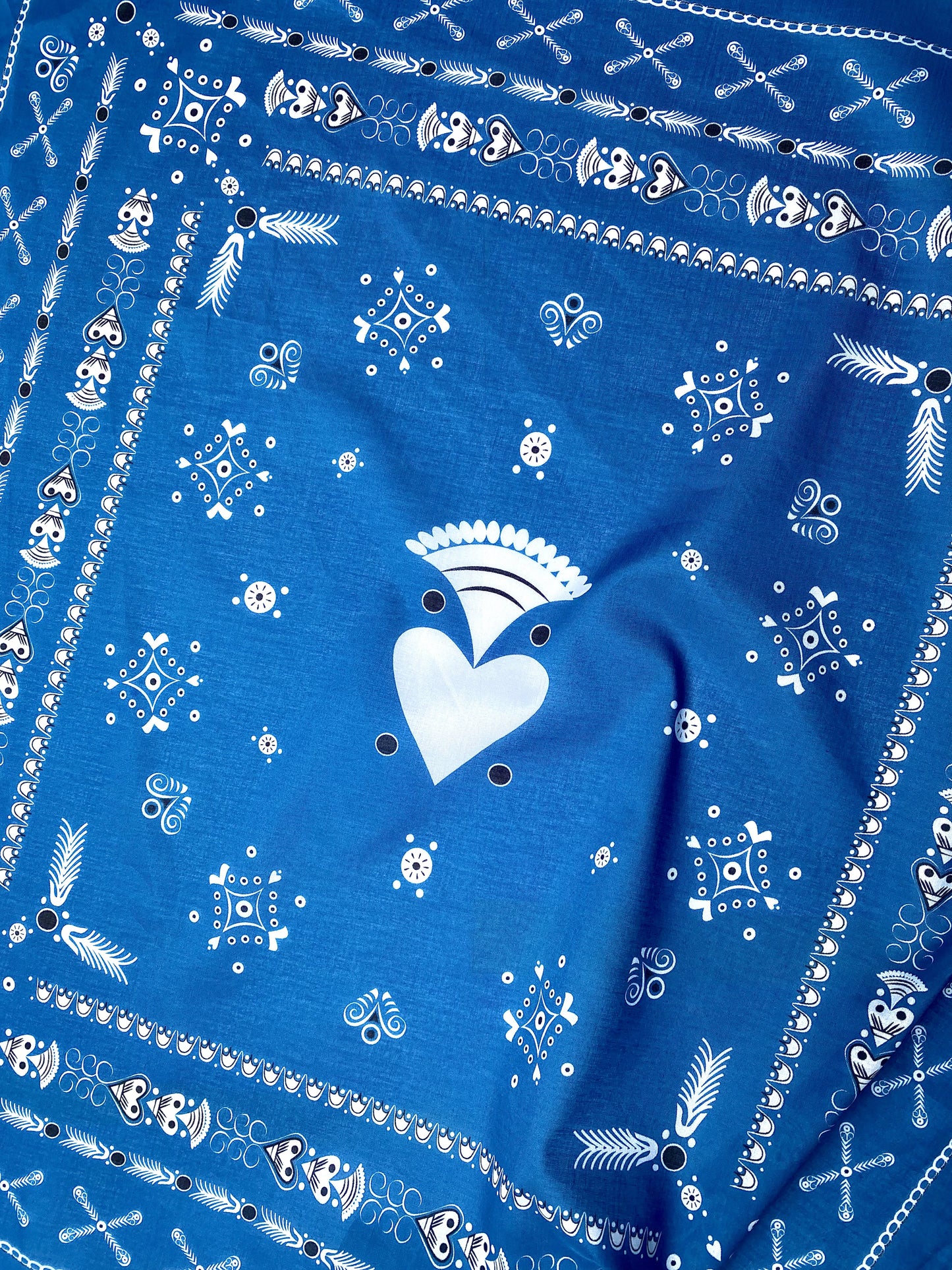 BANDANA BREIZH BLEU ROYAL