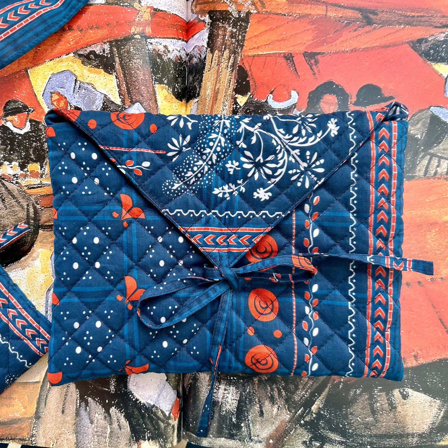 Grande Pochette Jaconas Marine