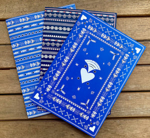 CAHIER BRETON BRODERIES MARINE