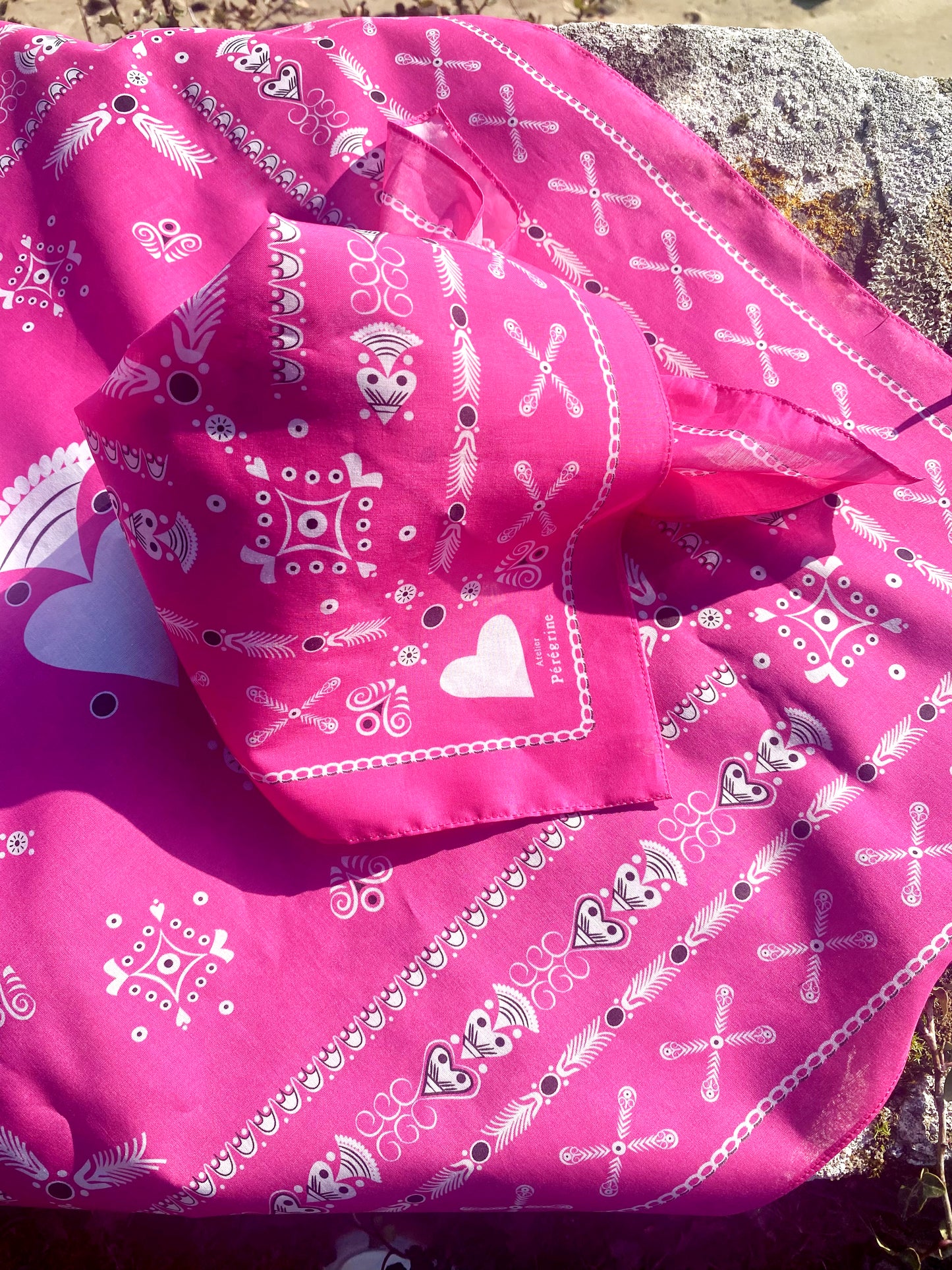 BANDANA BREIZH  FUSCHIA