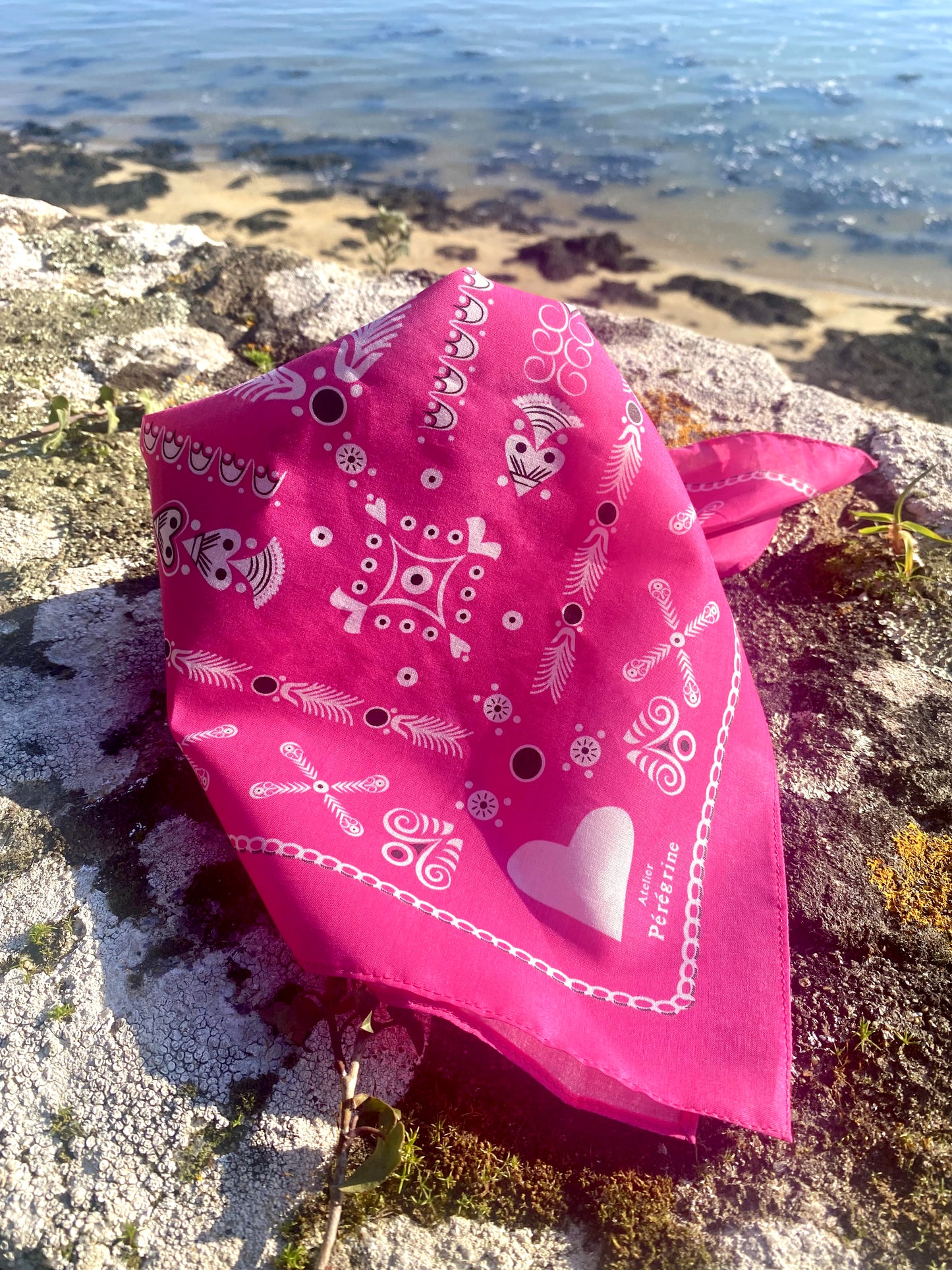 BANDANA BREIZH  FUSCHIA