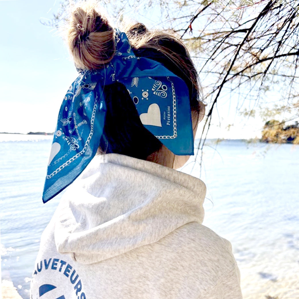 BANDANA BREIZH BLEU ROYAL