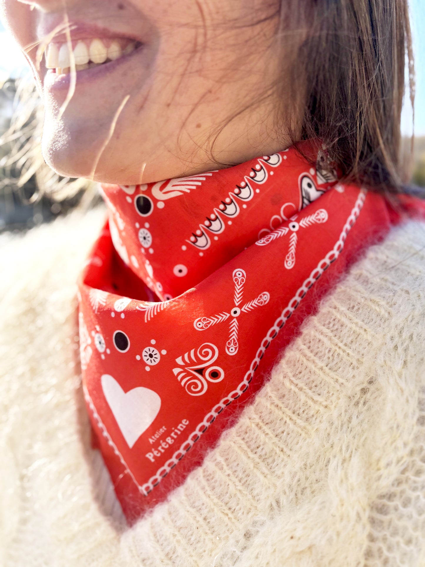 BANDANA BREIZH POMME D’AMOUR