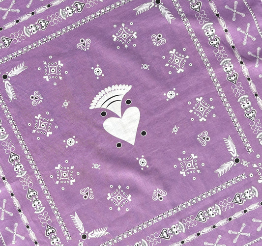 BANDANA BREIZH  LILAS