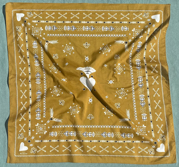 BANDANA BREIZH LICHEN