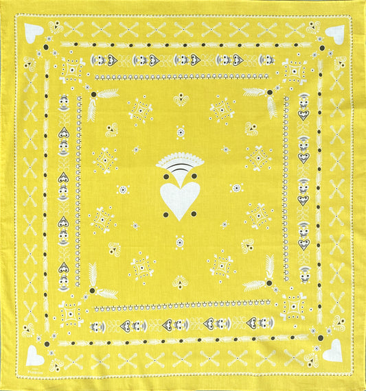 BANDANA BREIZH CITRON