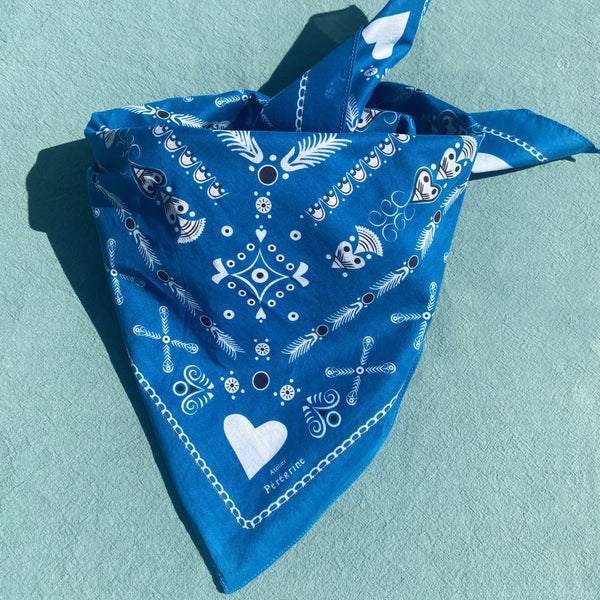 BANDANA BREIZH ROYAL BLUE