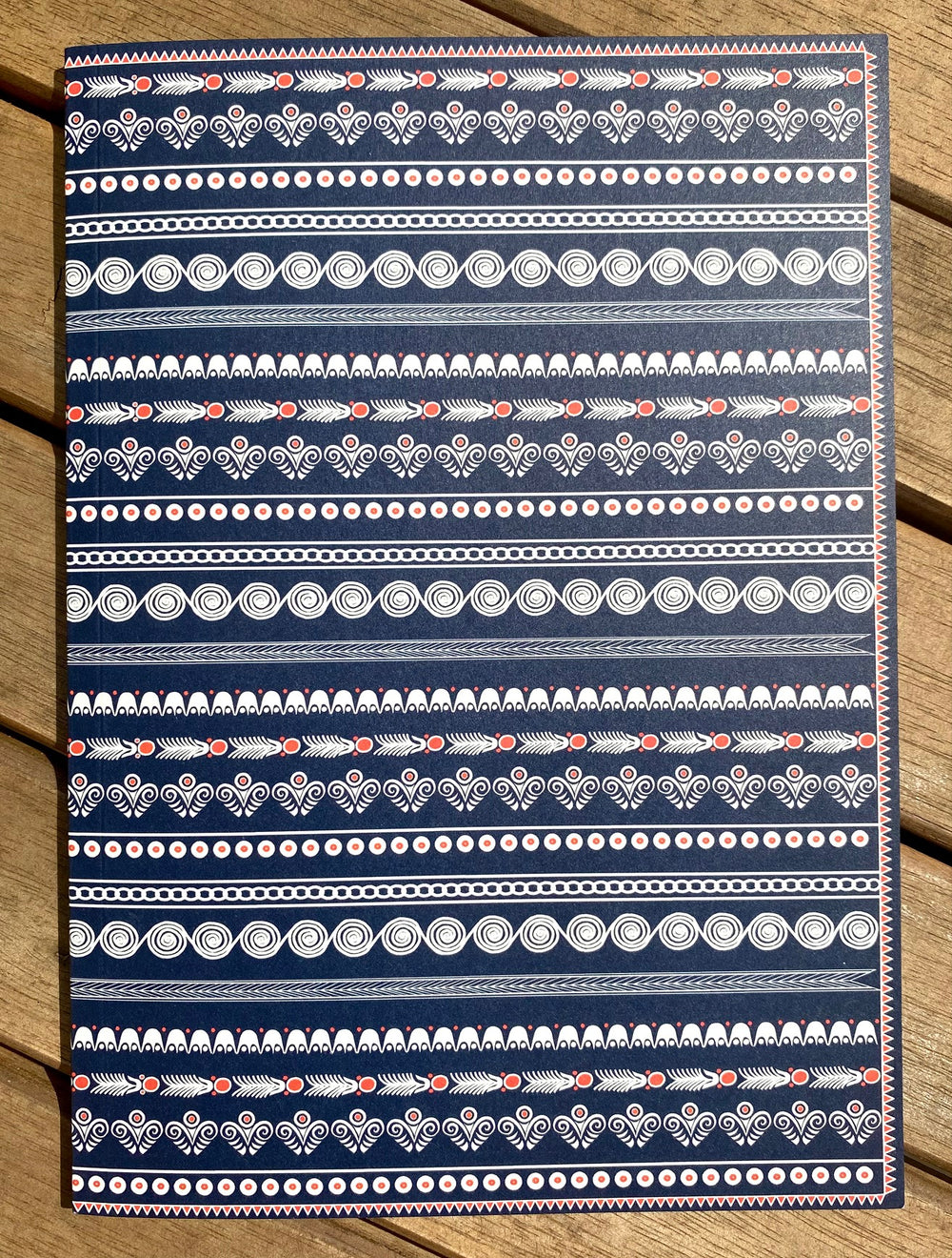 CAHIER BRETON BRODERIES MARINE