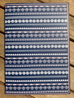 CAHIER BRETON BRODERIES MARINE