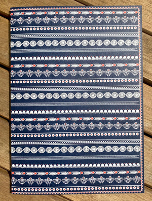 CAHIER BRETON BRODERIES MARINE