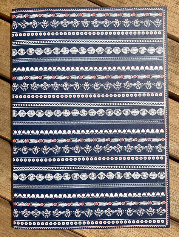 CAHIER BRETON BRODERIES MARINE