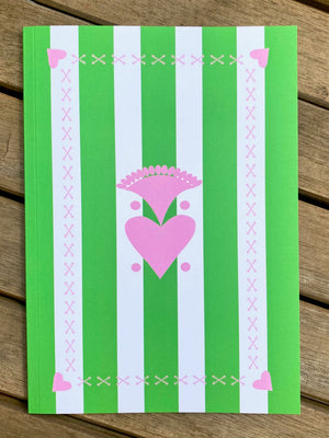 CAHIER BANDANA BRETON PREPPY GAZON