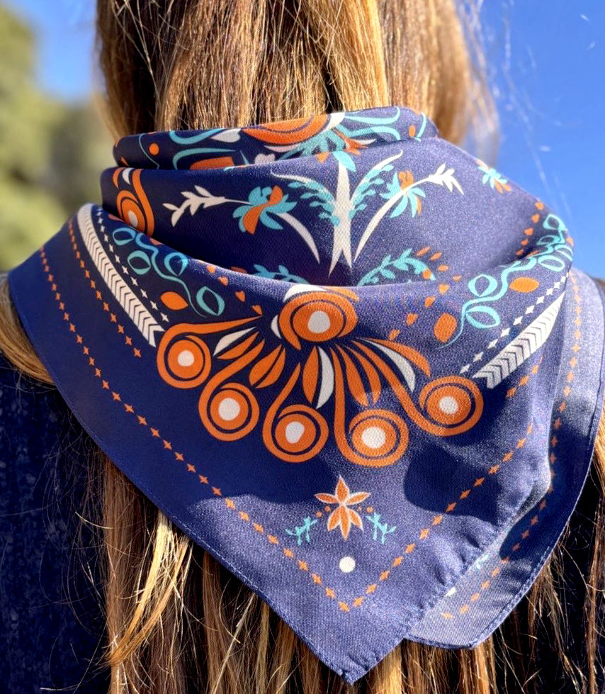 BLEUNIENN ENCRE en twill de soie 1ère édition