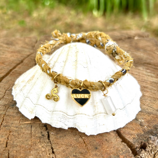 Bracelet Gipsy Bandana Mordoré N°1