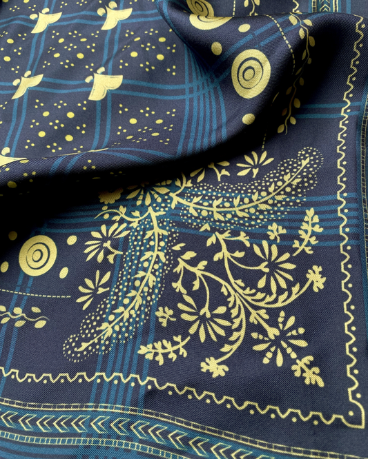 FOULARD JACONAS TWILL DE SOIE 2ème édition 10 exemplaires disponibles le 5 décembre.