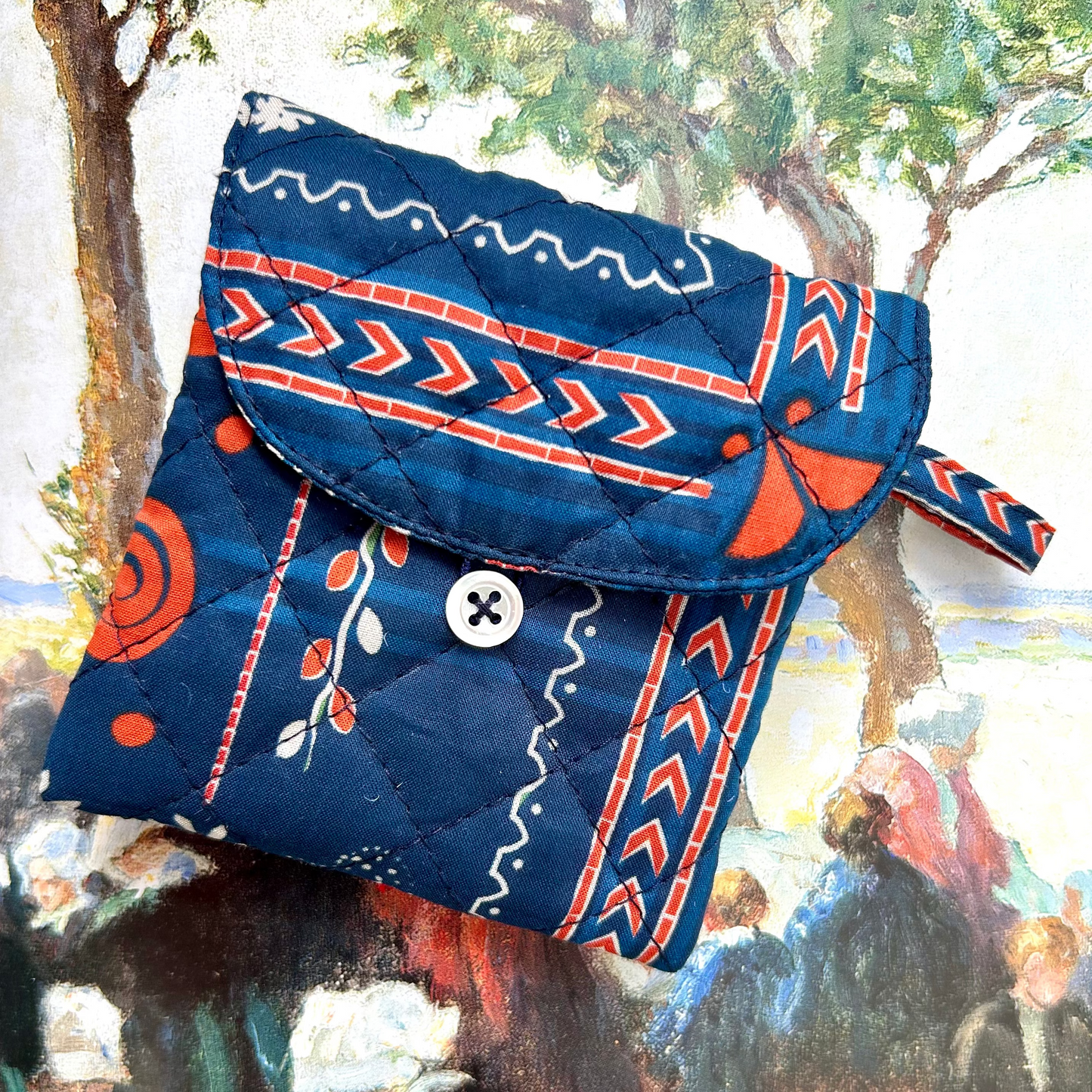 Mini Pochette Jaconas Marine