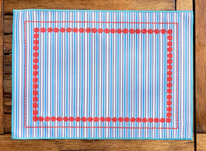 SET DE TABLE OUTDOOR GOUEZEC BLEU
