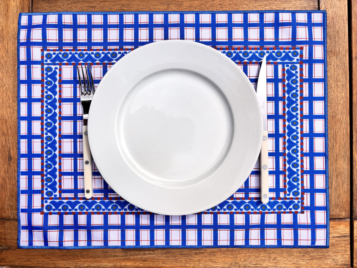 SET DE TABLE SAINT-POL-DE-LÉON / BLEU ROI