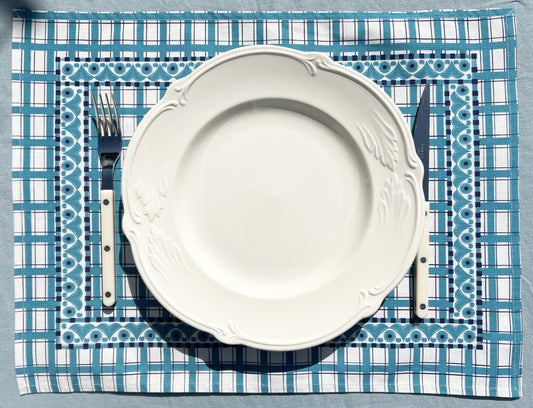 SET DE TABLE LIN COTON SAINT-POL-DE-LÉON / DENIM
