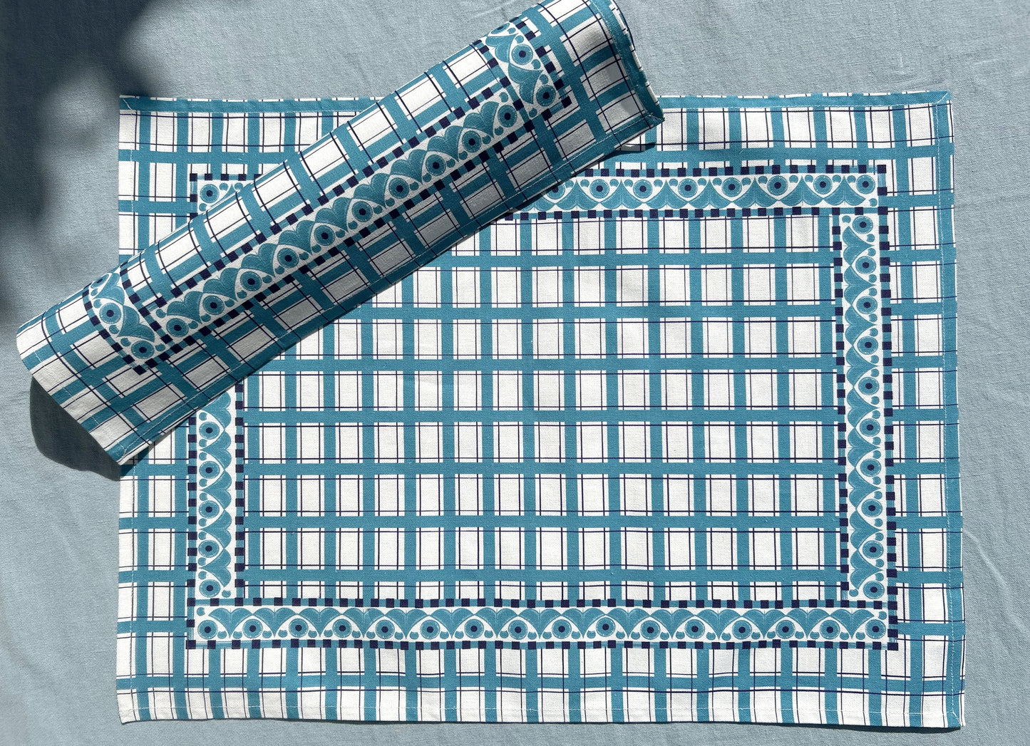 SET DE TABLE LIN COTON SAINT-POL-DE-LÉON / DENIM