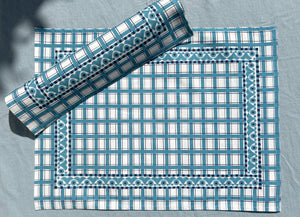 SET DE TABLE LIN COTON SAINT-POL-DE-LÉON / DENIM