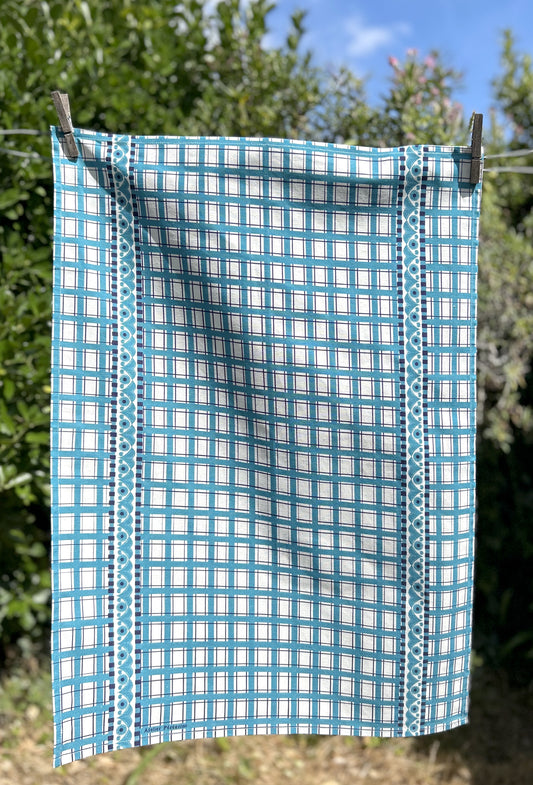 TORCHON LIN COTON SAINT-POL-DE-LÉON / DENIM