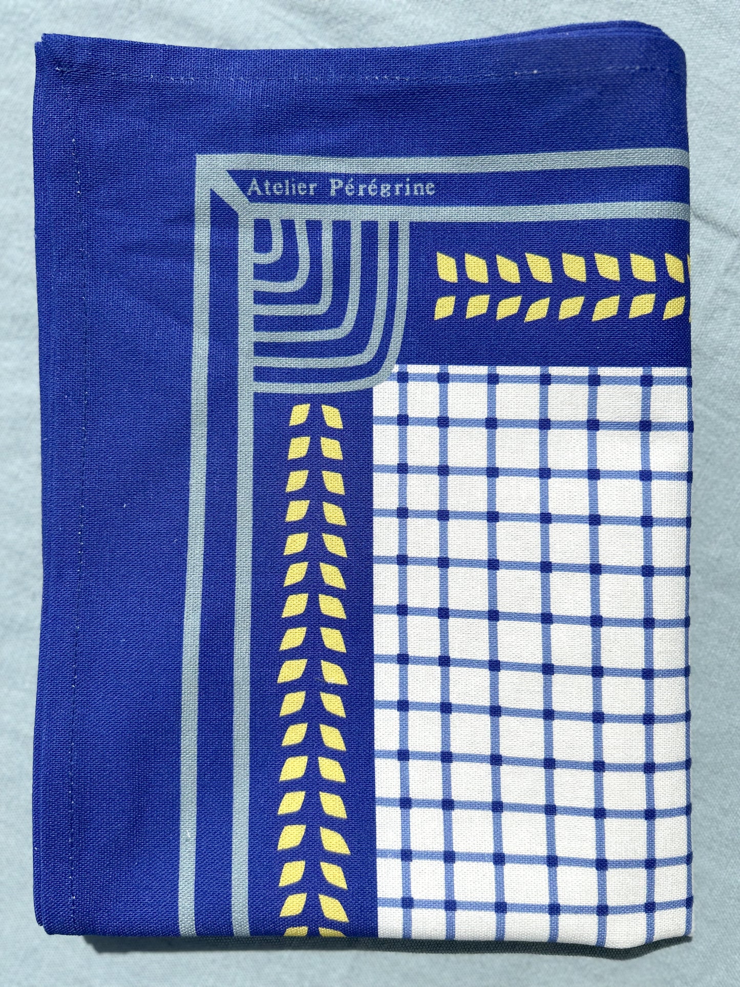 TORCHON LIN COTON PENN LIV BLEU